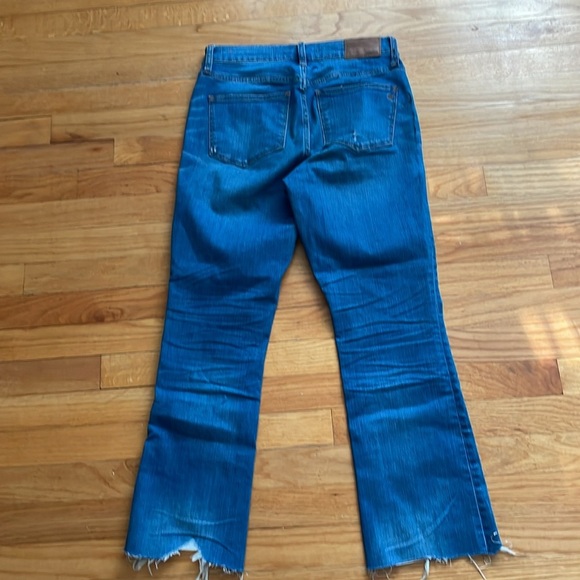 Madewell Cali Demi-Boot cropped jeans size 26 B10 - Picture 7 of 7